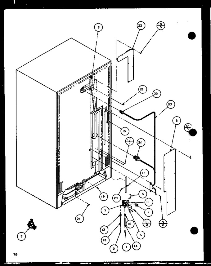 Diagram for 36261 (BOM: P1115702W)