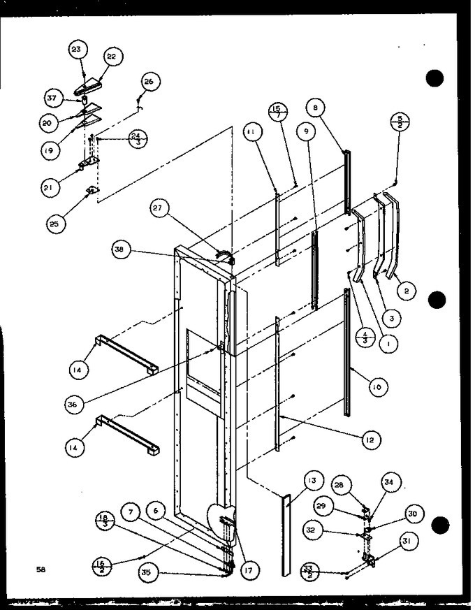 Diagram for 36261 (BOM: P1115702W)