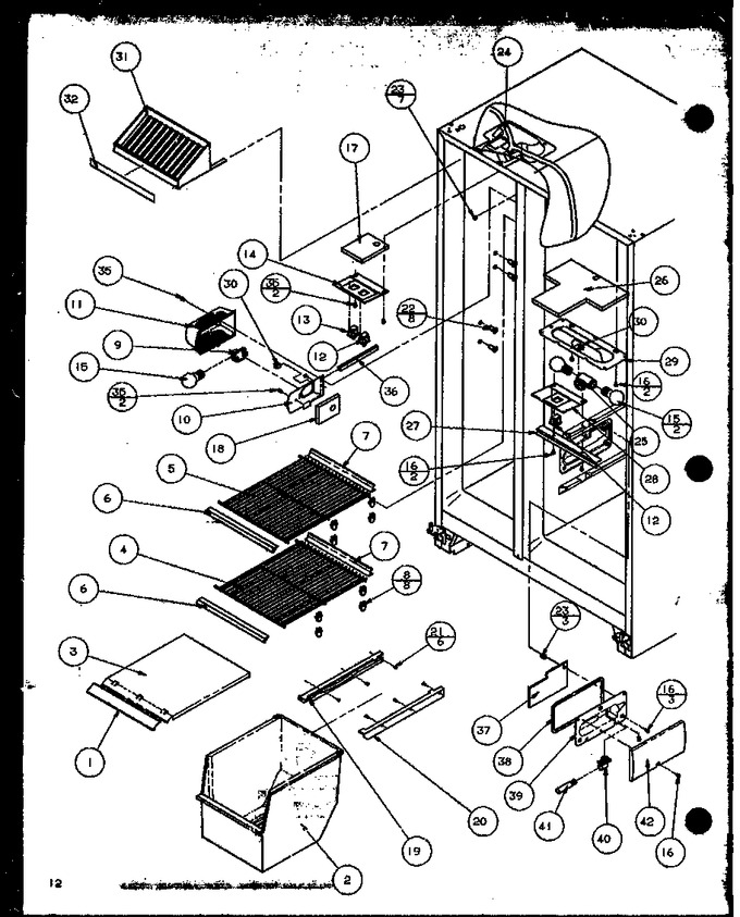 Diagram for 36278L (BOM: P1121803W L)