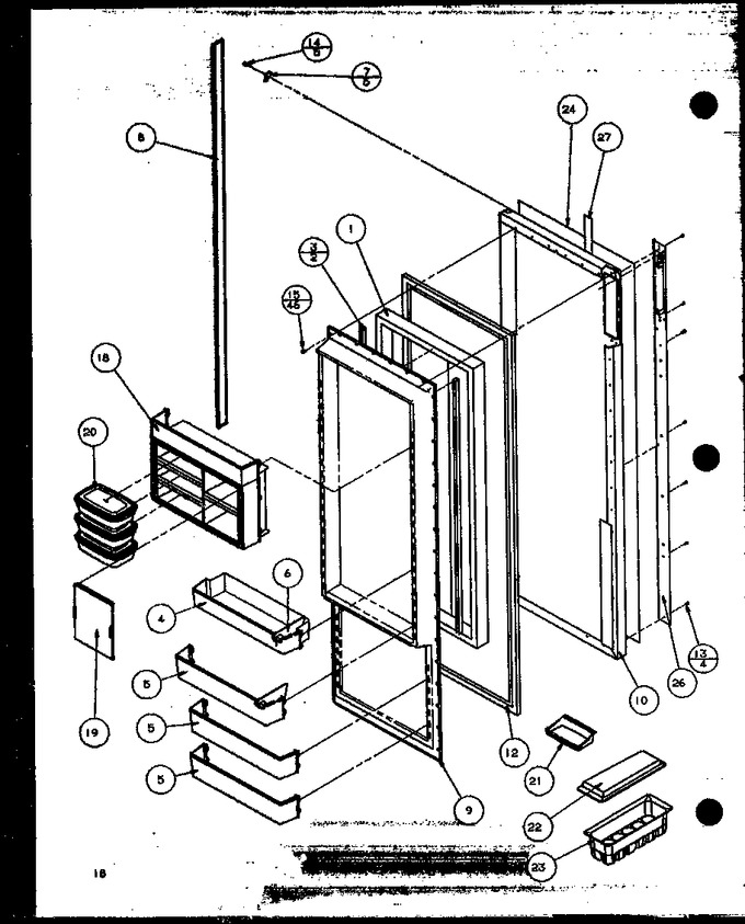 Diagram for 36521 (BOM: P1121601W W)