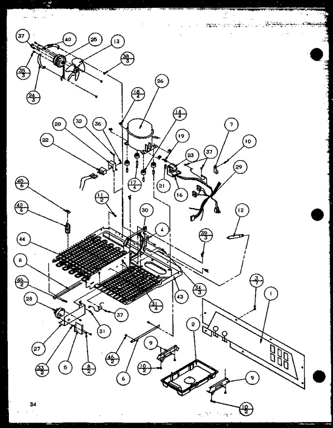Diagram for 36761 (BOM: P1135802W W)