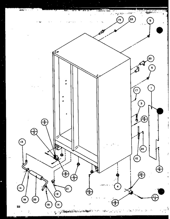 Diagram for 36558 (BOM: P1108803W)