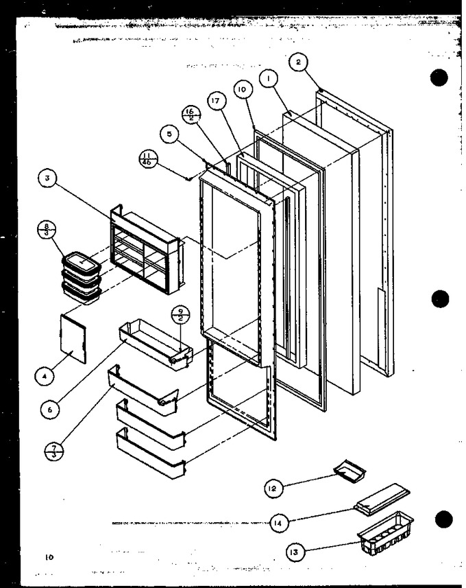 Diagram for 36558 (BOM: P1108803W)