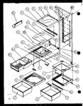 Diagram for 10 - Ref Shelving And Drawers