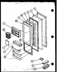 Diagram for 10 - Ref Door