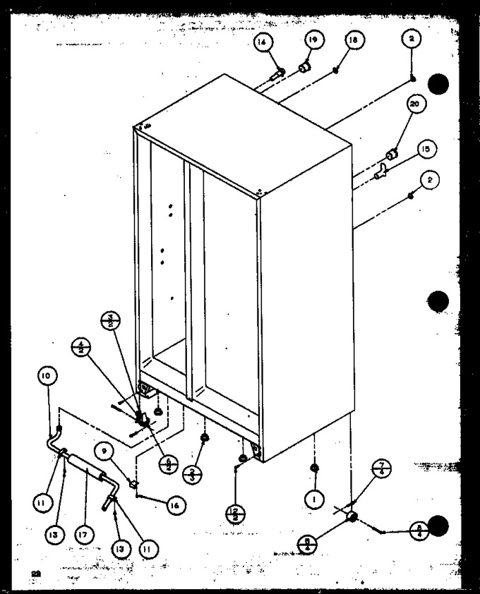 Diagram for 36558 (BOM: P1115404W)
