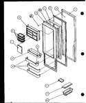 Diagram for 12 - Ref Door
