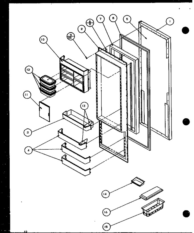 Diagram for 36561 (BOM: P1108501W)