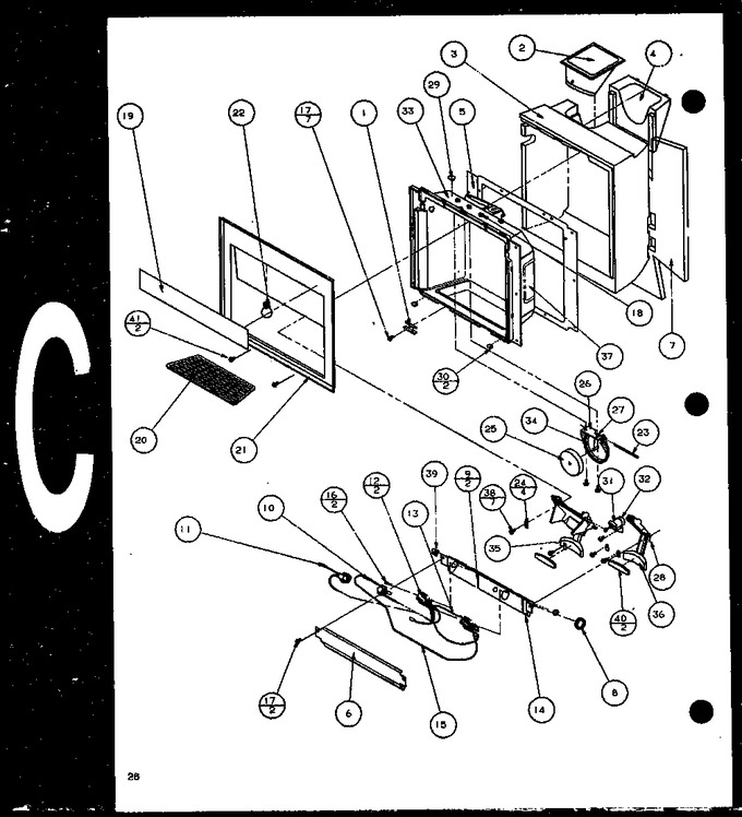 Diagram for 36561 (BOM: P1115501W)