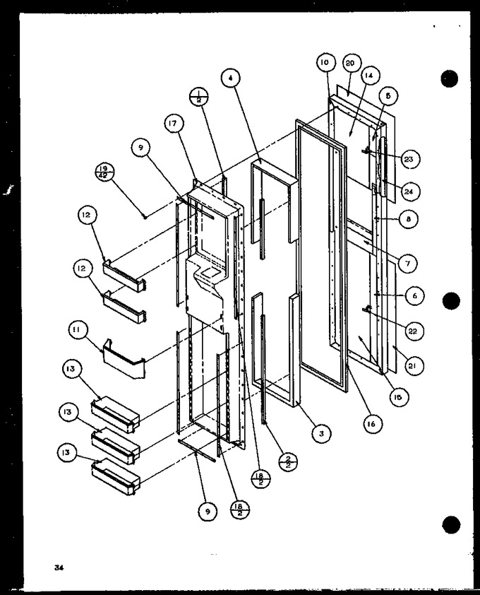 Diagram for 36578 (BOM: P1108508W)