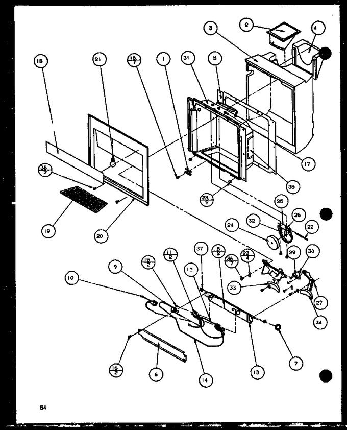 Diagram for 36578 (BOM: P1108508W)