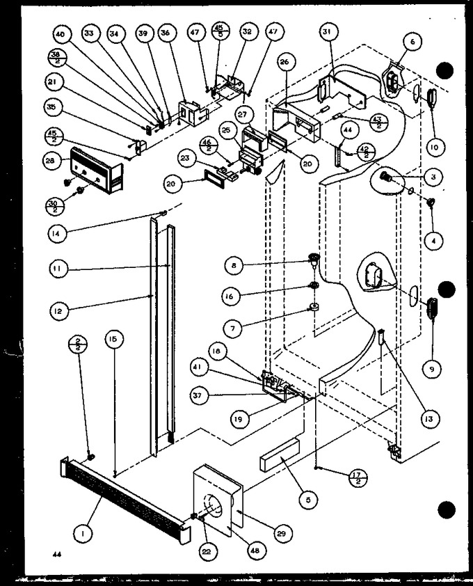 Diagram for 36578 (BOM: P1108508W)