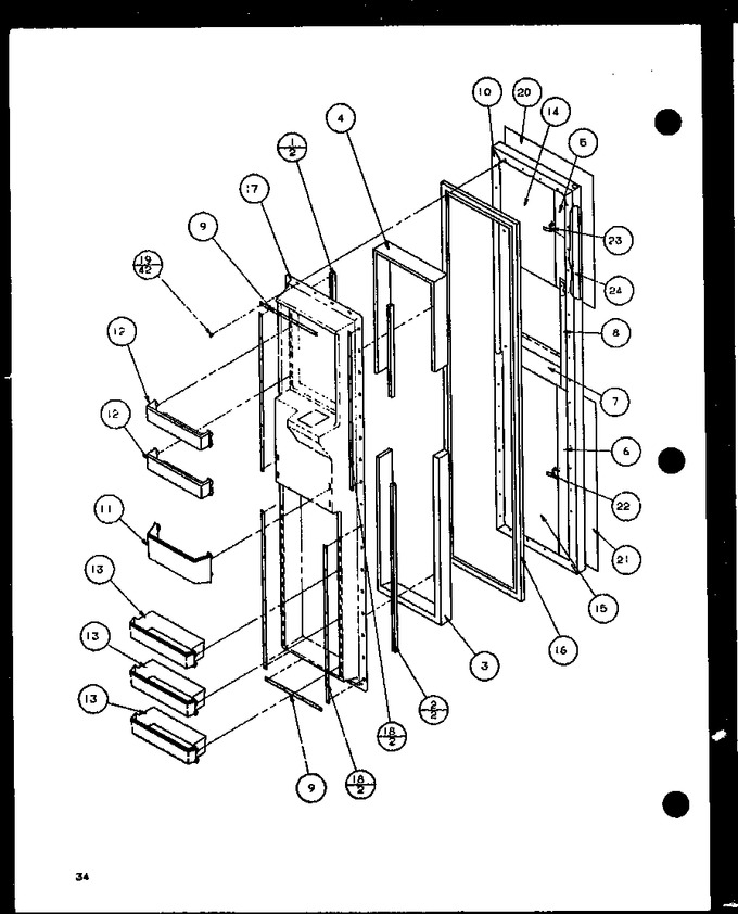 Diagram for 36578 (BOM: P1115507W)