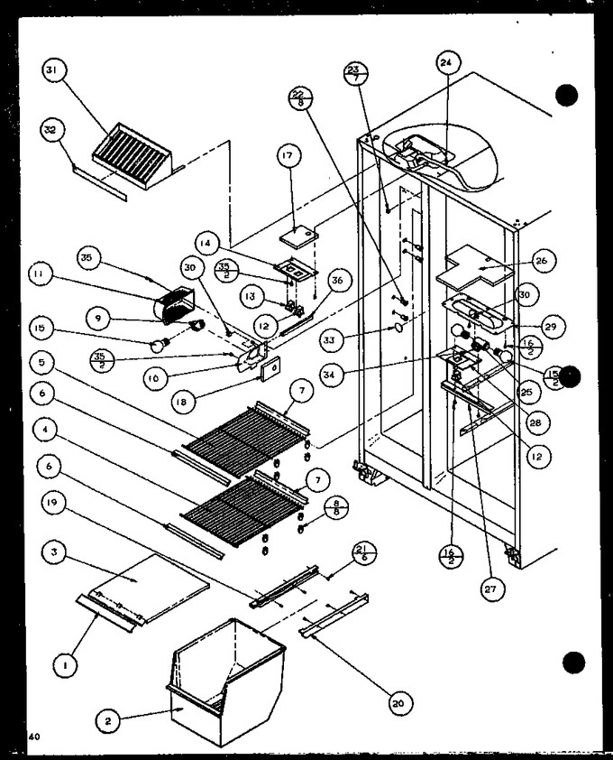 Diagram for 36571 (BOM: P1115506W)