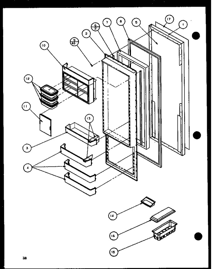 Diagram for 36578 (BOM: P1115507W)