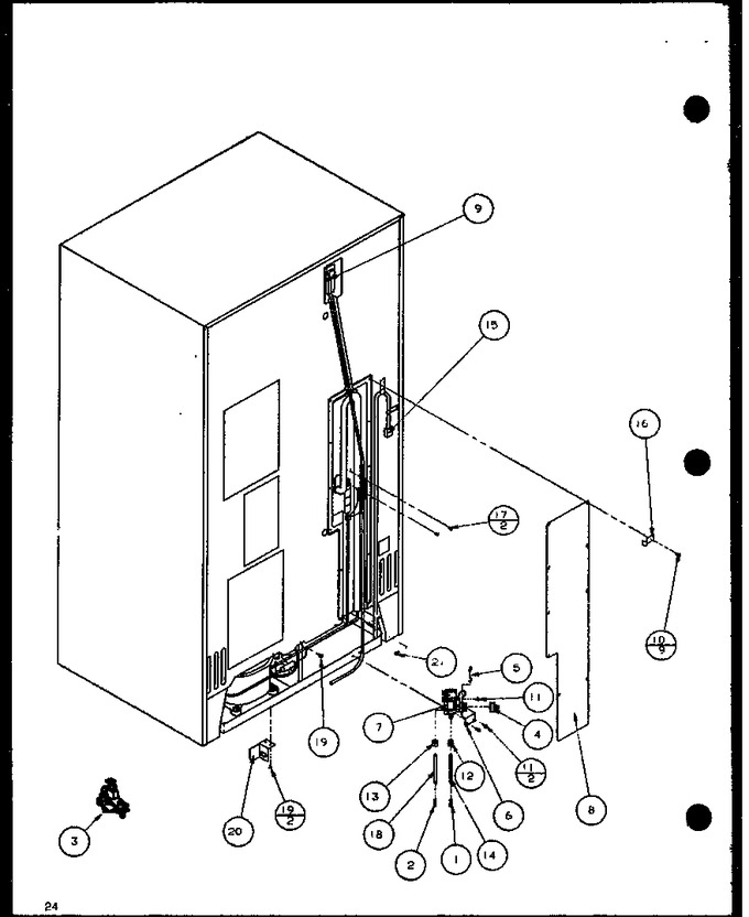 Diagram for 36591 (BOM: P1108403W)