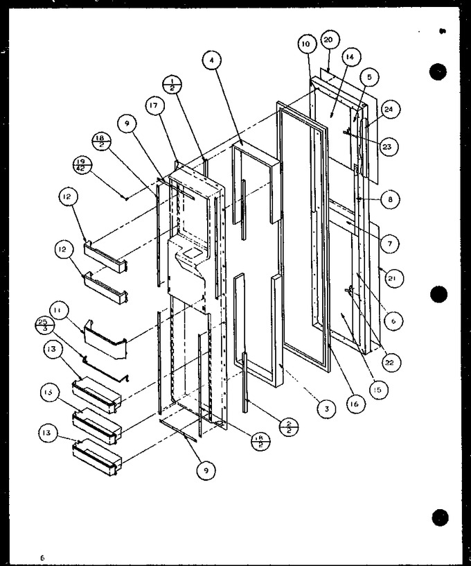 Diagram for 36591 (BOM: P1108403W)