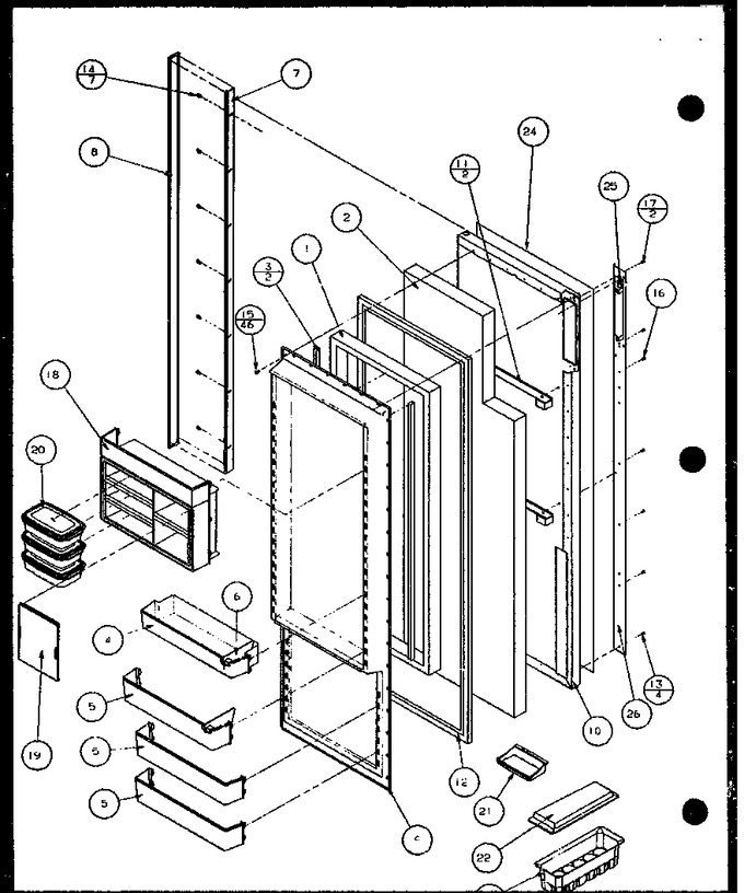 Diagram for 36581 (BOM: P1108401W)