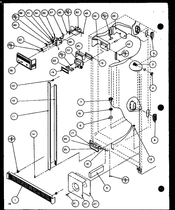 Diagram for 36598 (BOM: P1108404W)