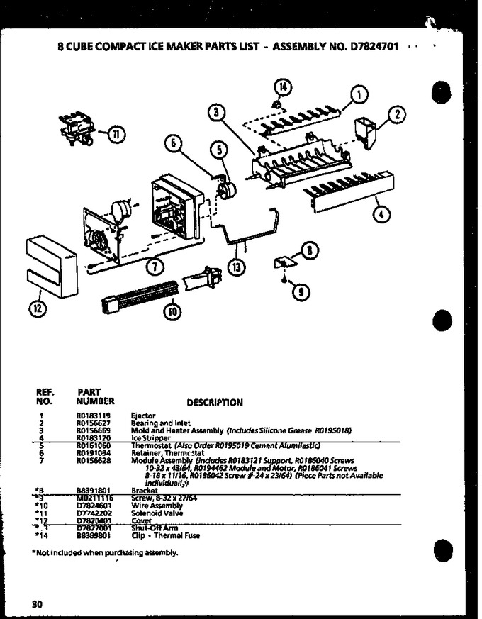 Diagram for 36598 (BOM: P1115604W)