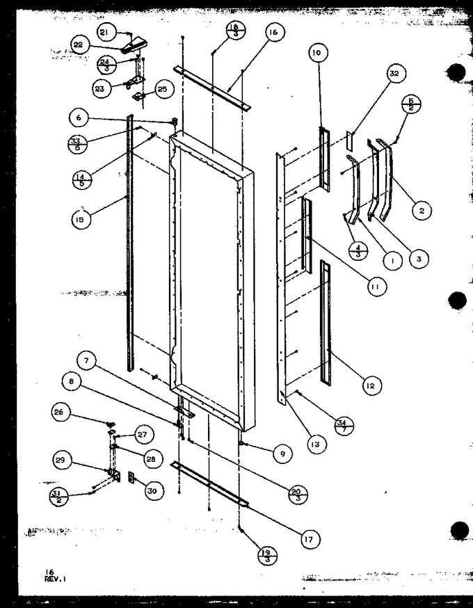 Diagram for 36761W (BOM: P1135801W W)