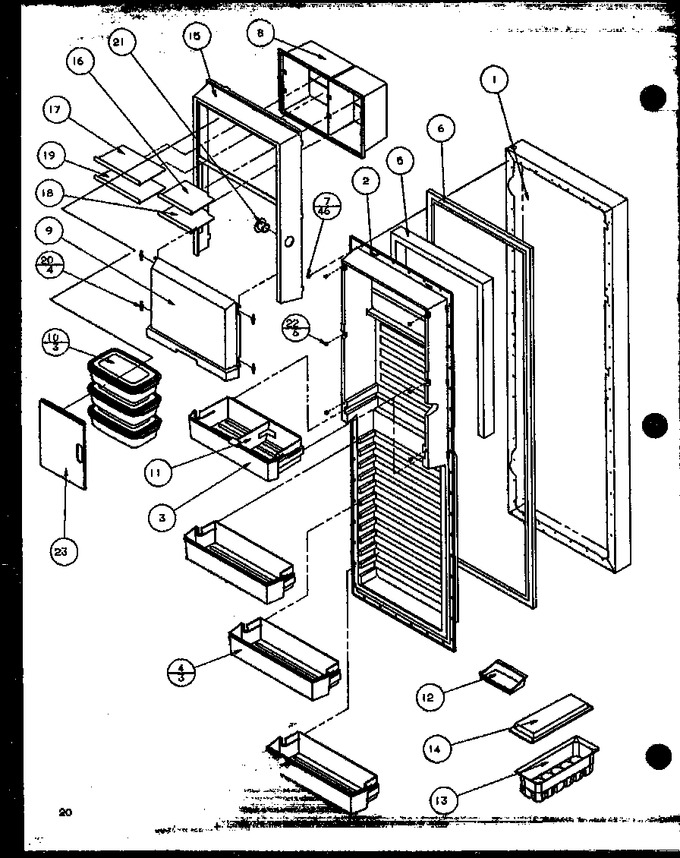 Diagram for 36761W (BOM: P1135801W W)