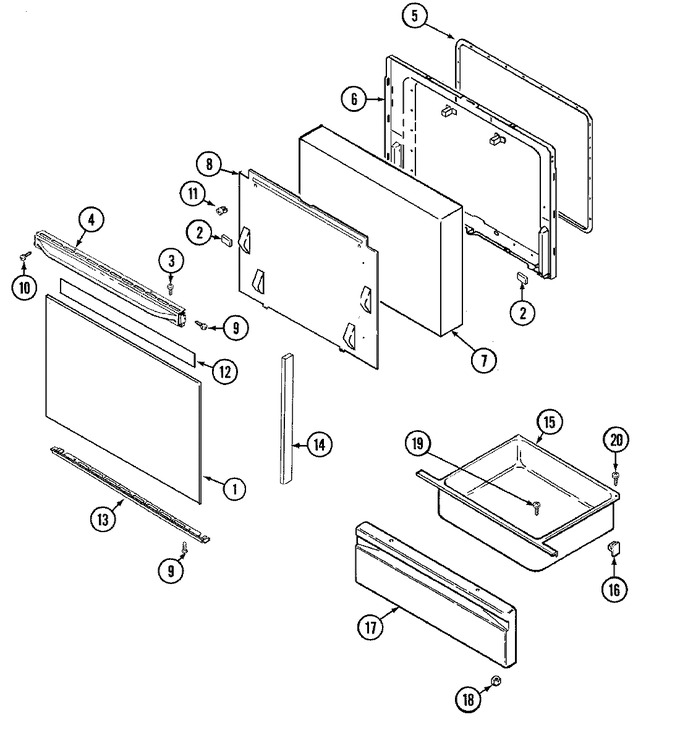 Diagram for 3842SRW