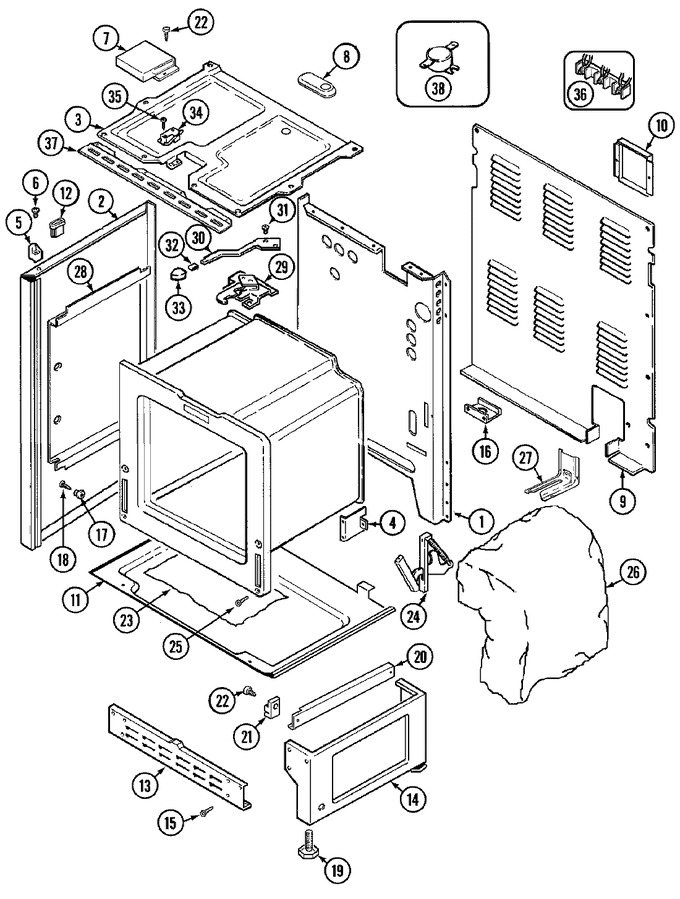 Diagram for 3862XRA