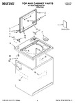Diagram for 01 - Top And Cabinet Parts