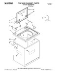 Diagram for 01 - Top And Cabinet Parts