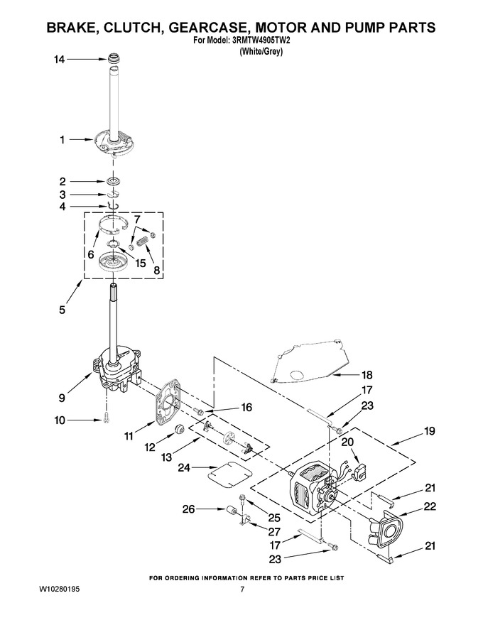 Diagram for 3RMTW4905TW2