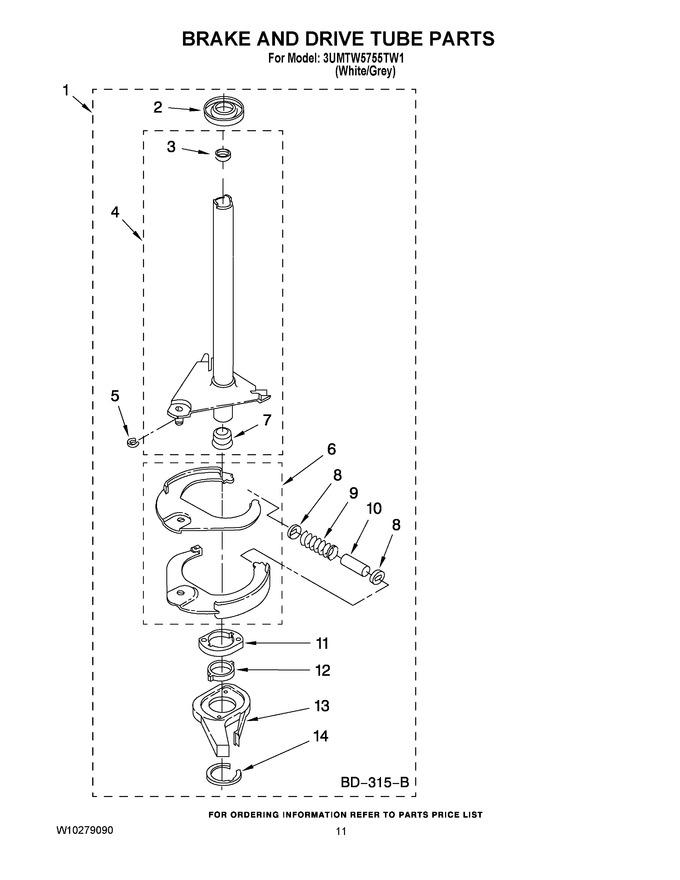 Diagram for 3UMTW5755TW1