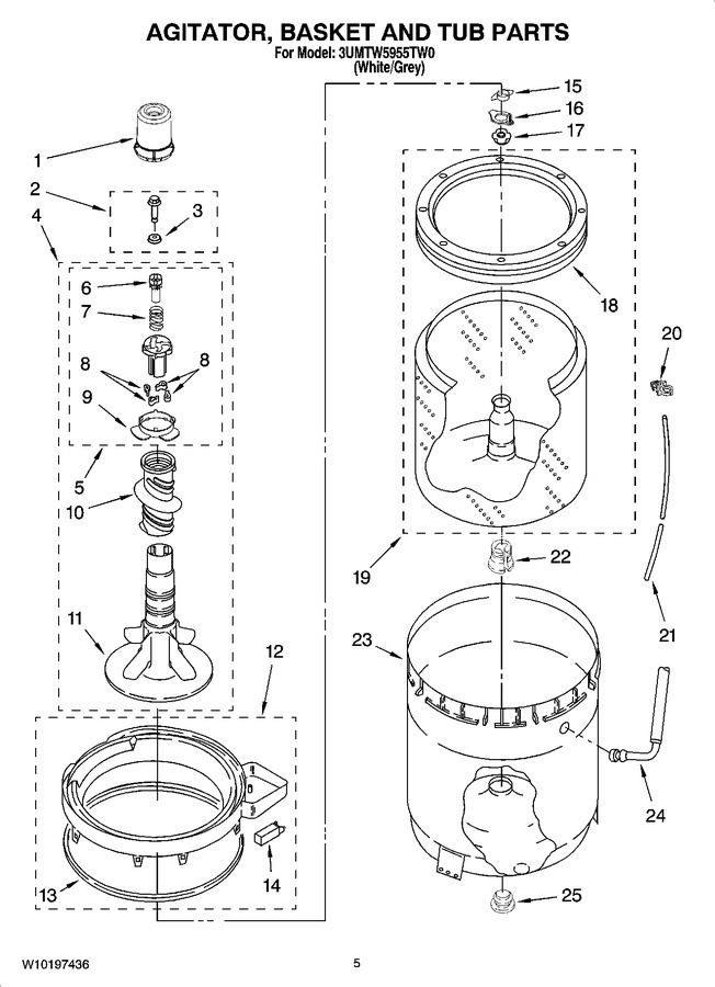 Diagram for 3UMTW5955TW0