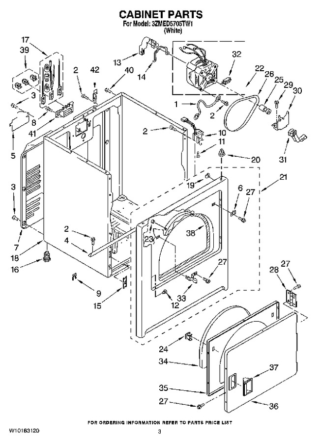 Diagram for 3ZMED5705TW1