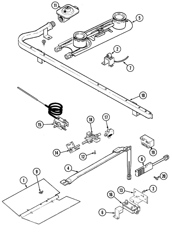Diagram for 4100PRW-K