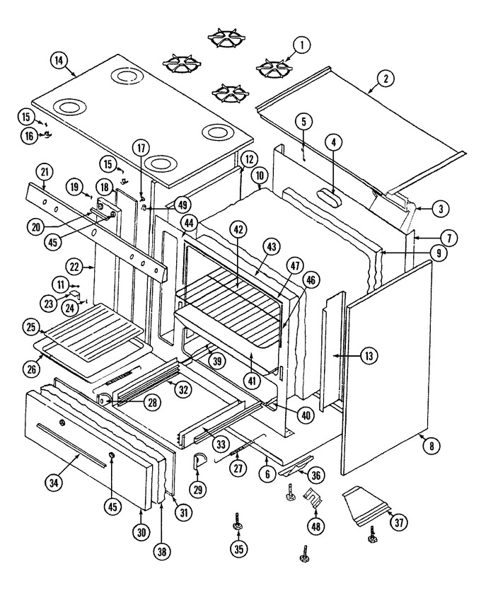 Diagram for CG4151WTA