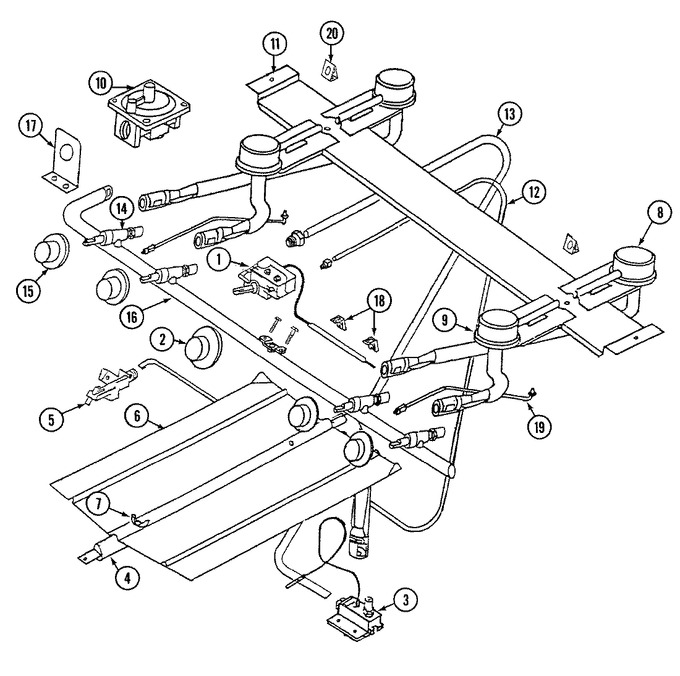 Diagram for 4100PTW