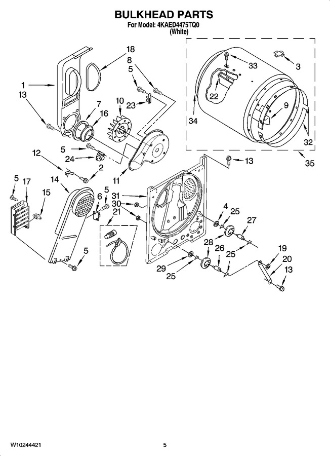 Diagram for 4KAED4475TQ0