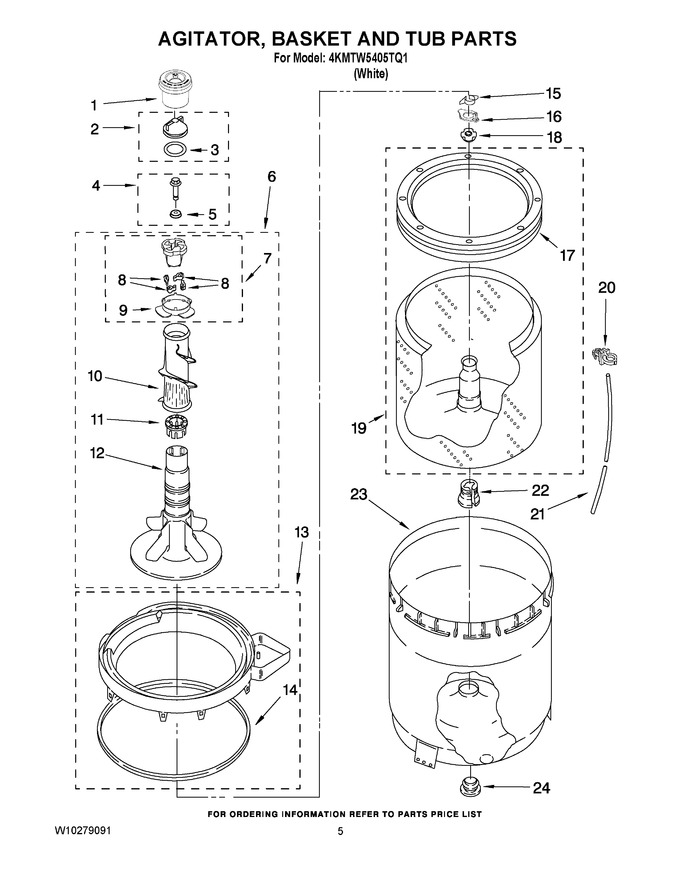 Diagram for 4KMTW5405TQ1
