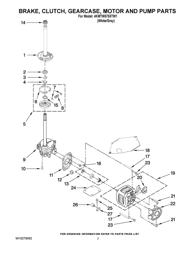 Diagram for 4KMTW5755TW1