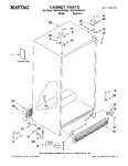 Diagram for 01 - Cabinet Parts