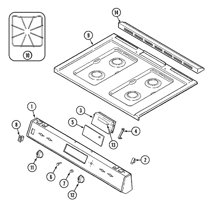 Diagram for 6157XTA