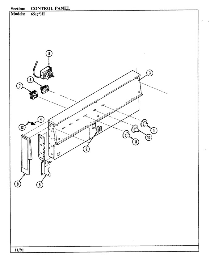 Diagram for 651WH
