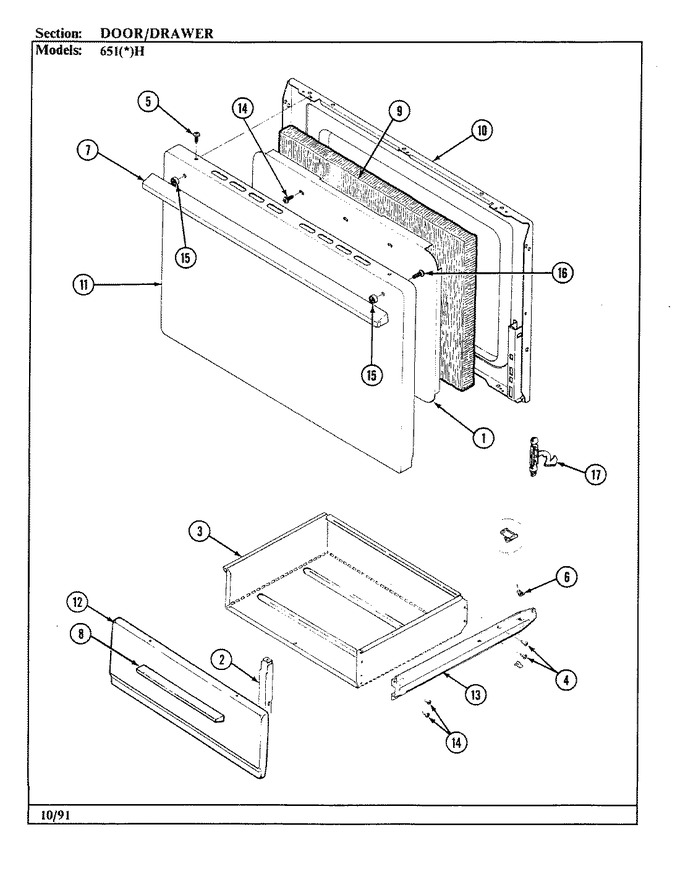 Diagram for 651WH
