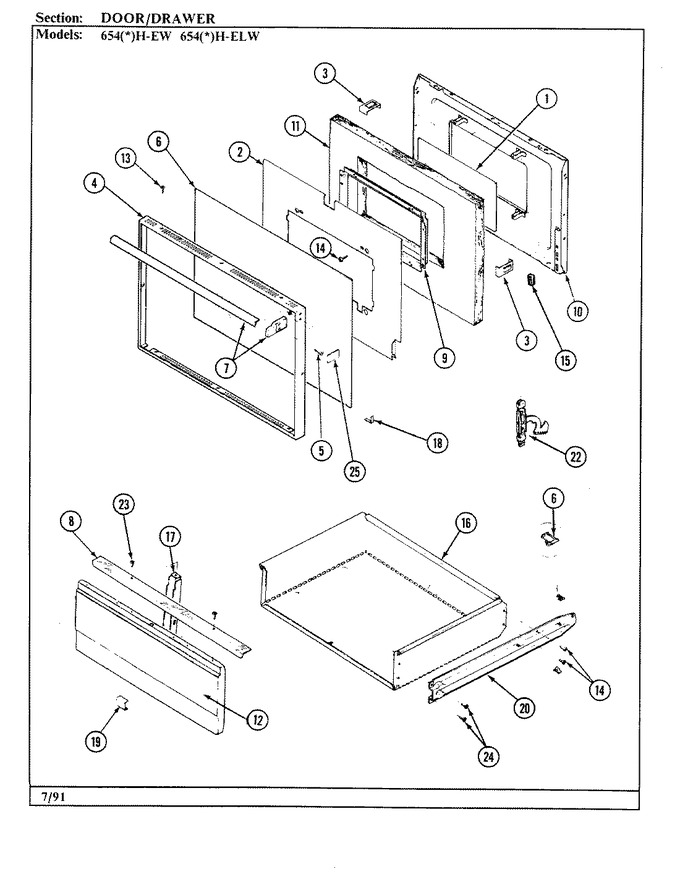 Diagram for 654WH-ELVW