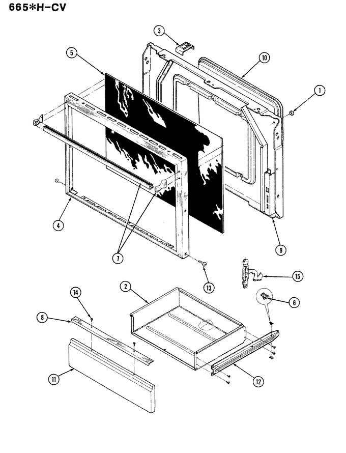 Diagram for 665WH-CV