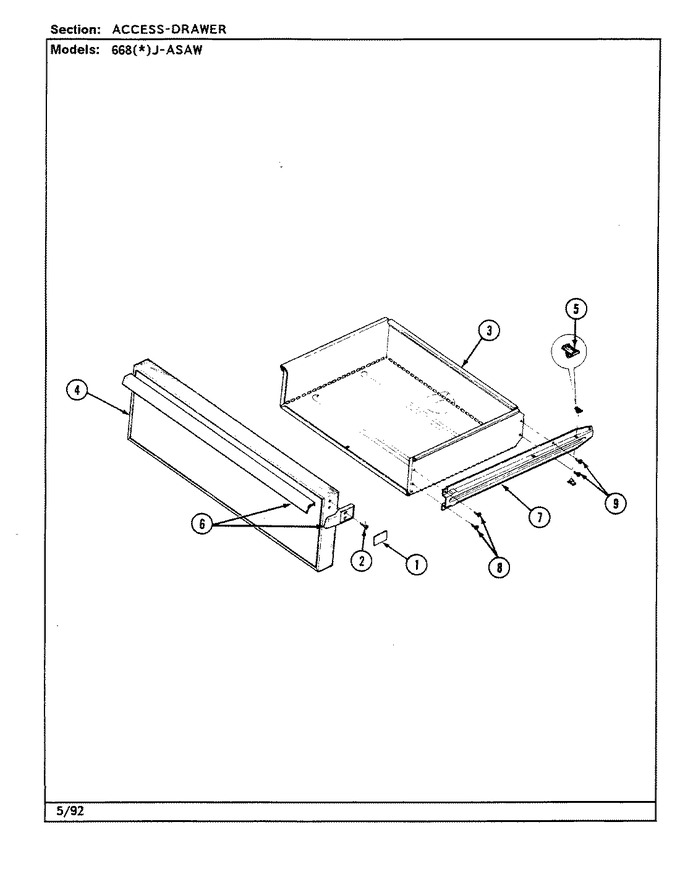 Diagram for 668AJ-ASAW
