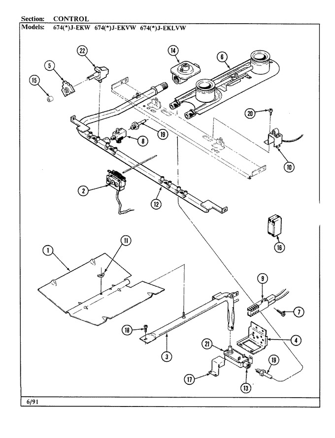 Diagram for 674AJ-EKW
