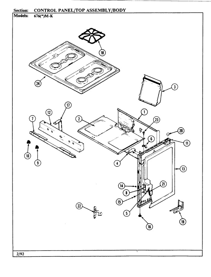Diagram for 676AM-KLSVW
