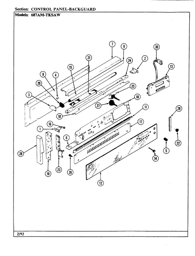 Diagram for 687AM-TKSAW